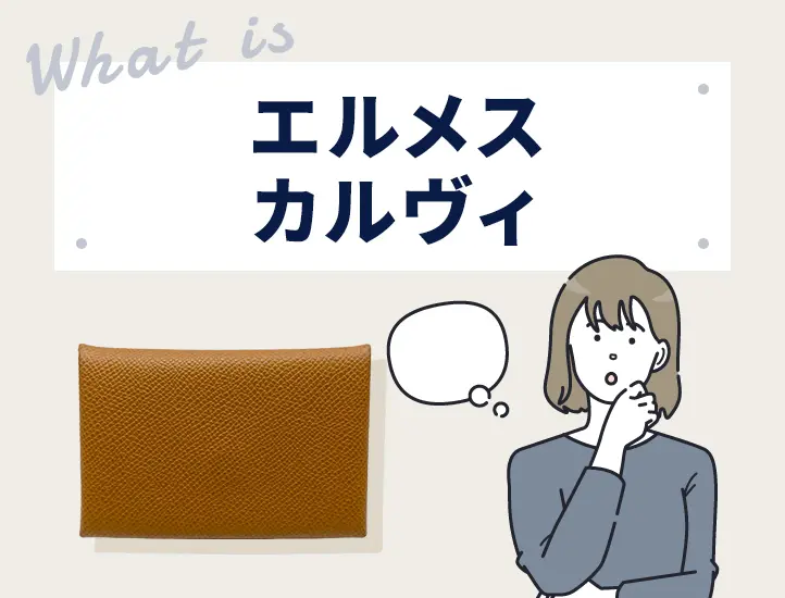 エルメスのカードケース「カルヴィ」とは？定価や使い勝手、デュオとの