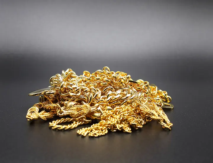 韓国金冠レプリカ金メッキ 10個 ］ カニカン 17mm ゴールド 金 サージカルステンレス 金具