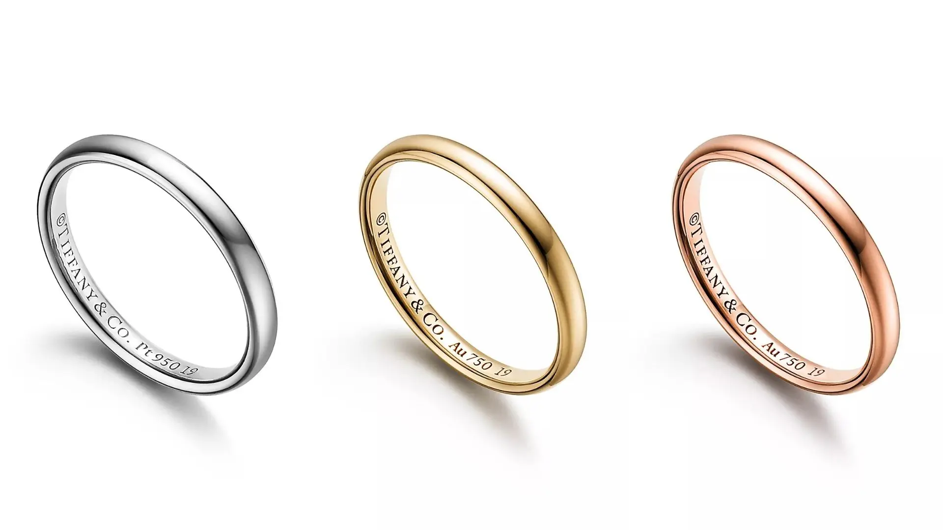 ティファニー クラシックバンドリング 750 18k 8.5〜9号 ティファニー