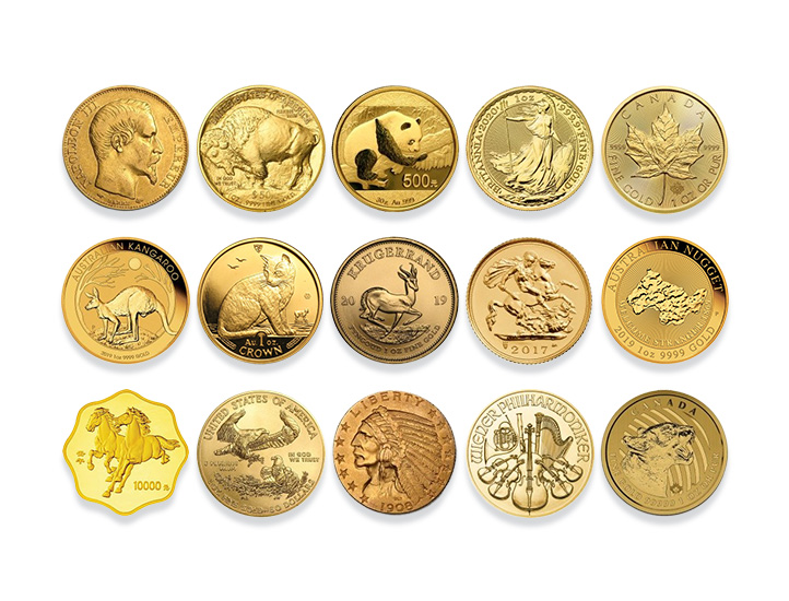 金貨の種類はどれくらいある？16種の金貨とそれぞれが持つ価値を解説